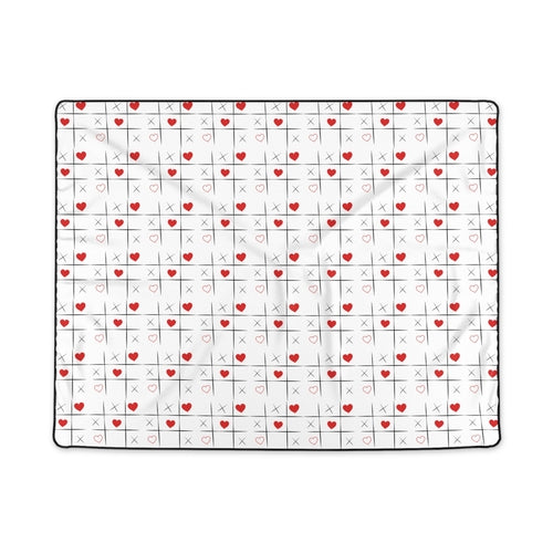 Tic Heart Polyester Blanket