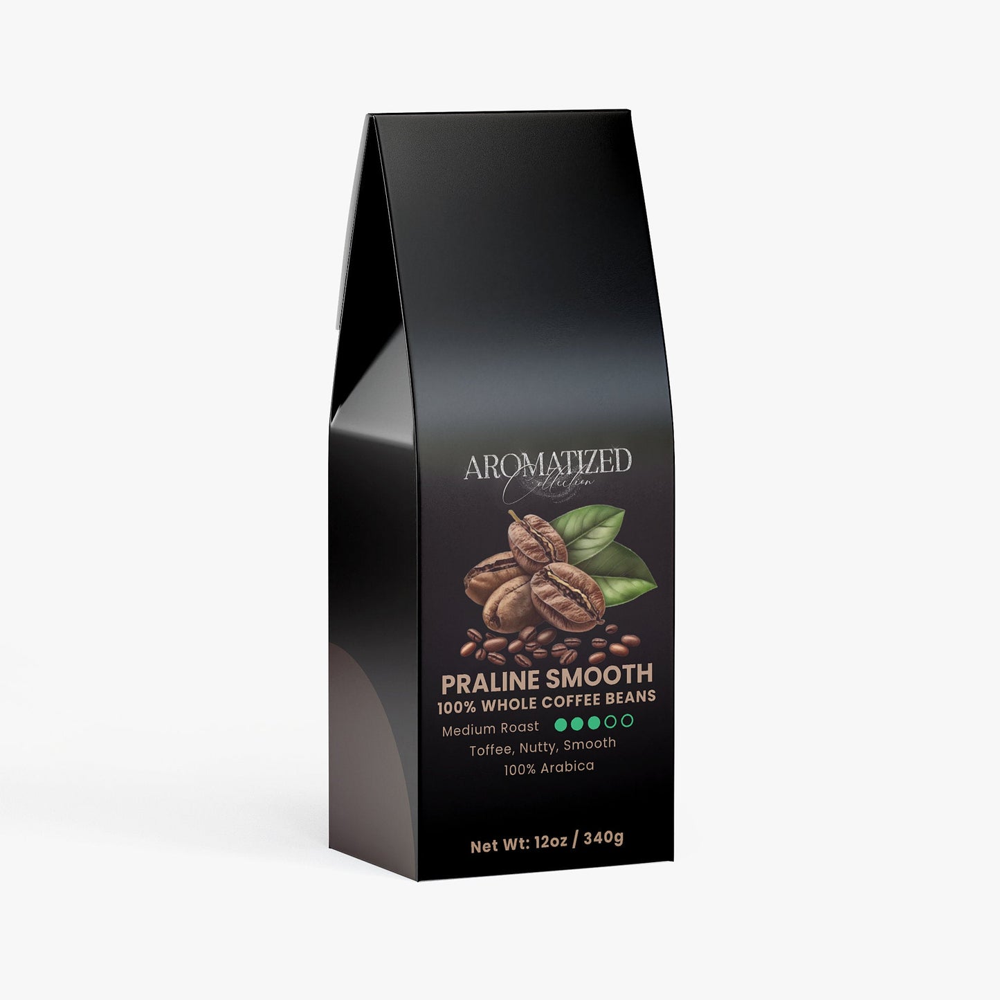 Praline Smooth Coffee (Medium Roast) Toffee, Nutty, Smooth Flavor