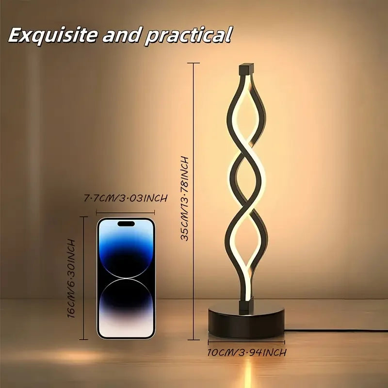 LED Table Lamps Adjustable Color Changing Desk Lamp USB Powered for