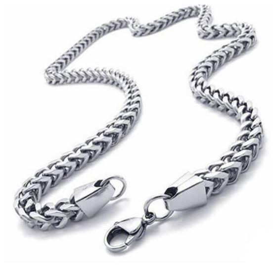 Solid Steel Heavy Franco Chain 3x3mm