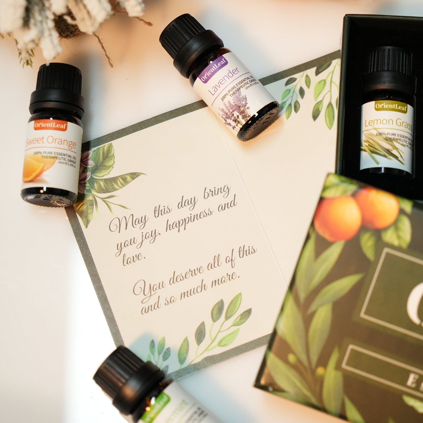 Essential Oils for Diffusers, 100% Natural Plant Extracts Six Scents