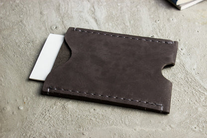 Classic Double Sided Leather Card Case