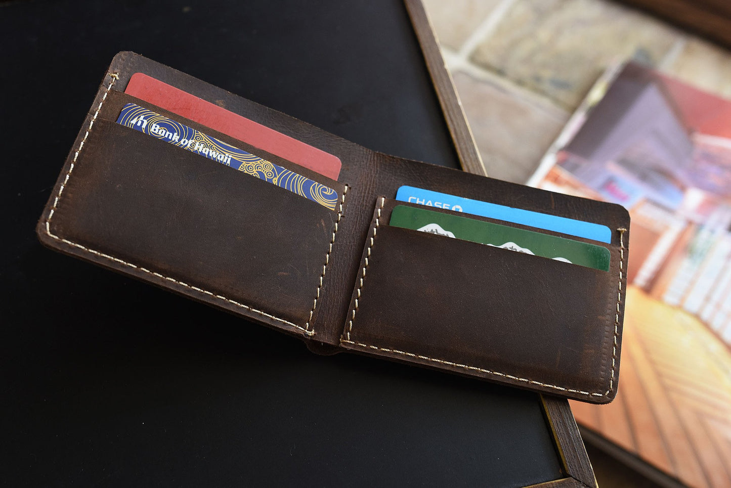 Straight Cut Bifold Wallet