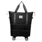 New Universal Wheel Travel Bag With Double-layer Dry And Wet