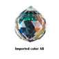 20/30/40/50mm Clear Crystal Feng Shui Lamp Ball Prism Rainbow Sun
