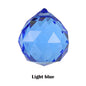 20/30/40/50mm Clear Crystal Feng Shui Lamp Ball Prism Rainbow Sun