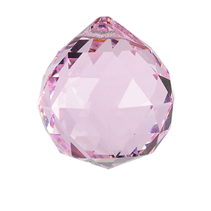 20/30/40/50mm Clear Crystal Feng Shui Lamp Ball Prism Rainbow Sun