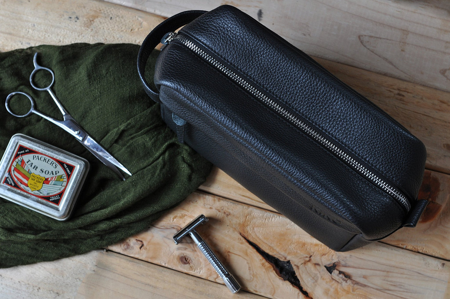 Classic Leather Travel Kit