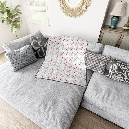 Tic Heart Polyester Blanket