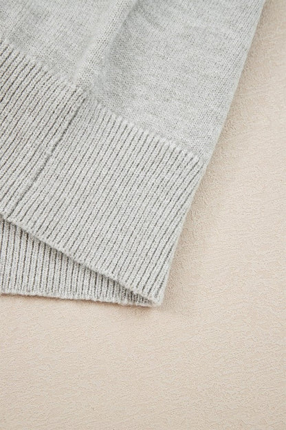 Sophia Patchwork Drop Shoulder Sweater