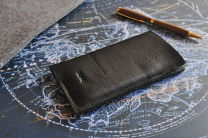 Leather iPhone Wrap Case