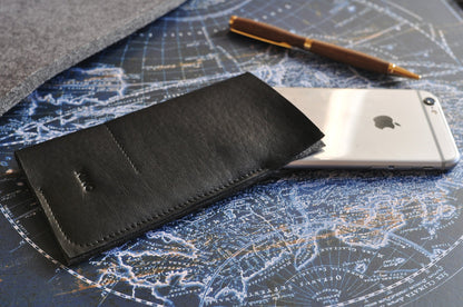 Leather iPhone Wrap Case