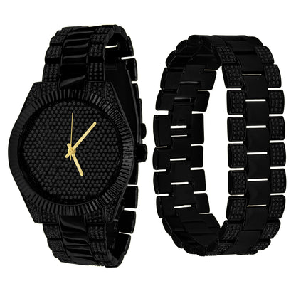 Ultra Black Personified Bling Watch | 562673