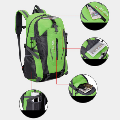 40L Men Women Travel Backpack Rucksack Camping Laptop Hiking School