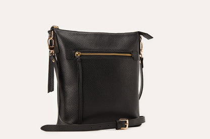 Pebble Crossbody Leather Purse