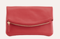 Leather Flap Style Clutch