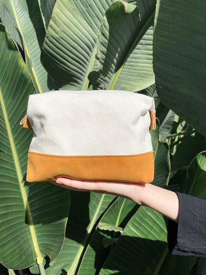 Travel Buddy Toiletry Bag - Bliss Curry/Cream