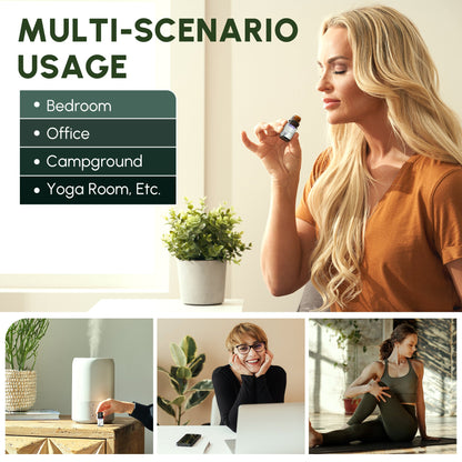 Essential Oils for Diffusers, 100% Natural Plant Extracts Six Scents
