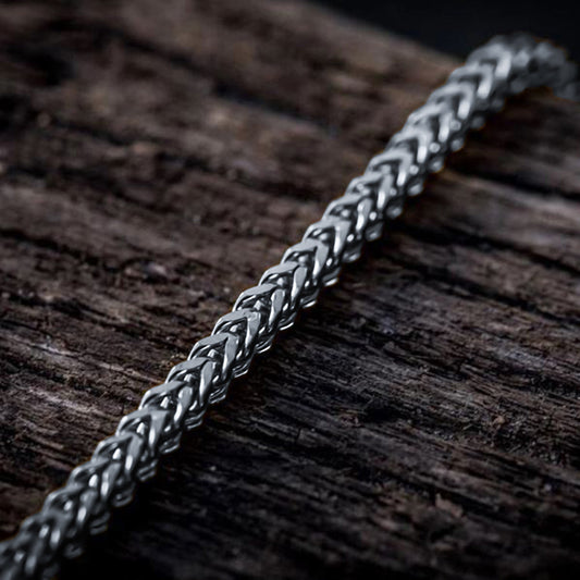 Solid Steel Heavy Franco Chain 3x3mm