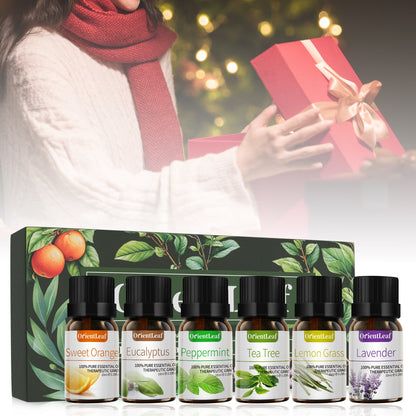 Essential Oils for Diffusers, 100% Natural Plant Extracts Six Scents