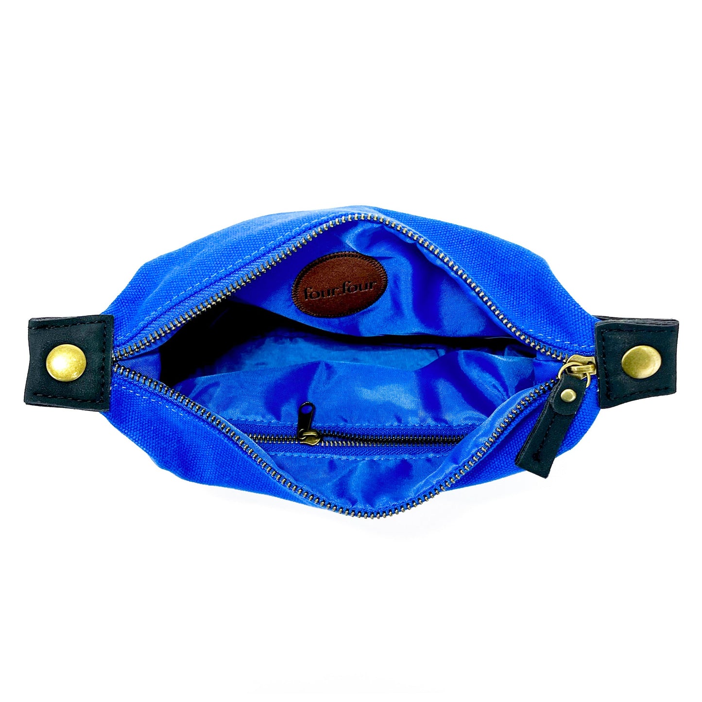 Travel Toiletry Bag - Eternal Optimist in Cobalt Blue