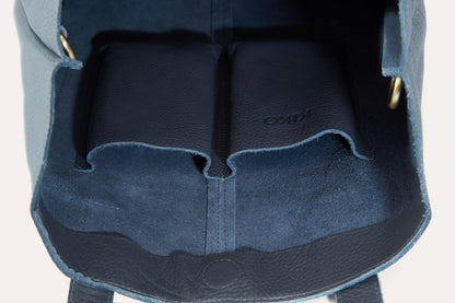 Journalist Style Leather Tote Bag