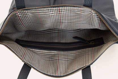 Fold n Hold Leather Tote