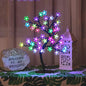 Cherry Blossom Tree Light,17inch 40LED Lighted Tabletop Artificial