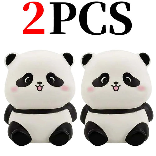 New Panda LED Night Light Living Room Cute Panda Plastic Lamp Bedside