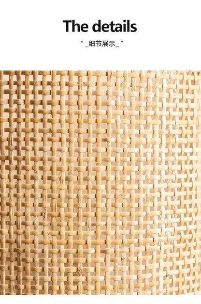 Rattan Wall Lamp Farmhouse Wall Mount Lighting Living Room Bedroom