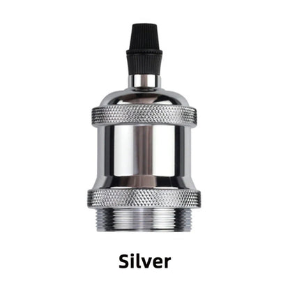 Vintage Lamp Socket Edison Screw Lamp Holder E27 Bulb Bases Light Bulb