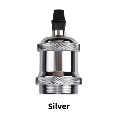 Vintage Lamp Socket Edison Screw Lamp Holder E27 Bulb Bases Light Bulb