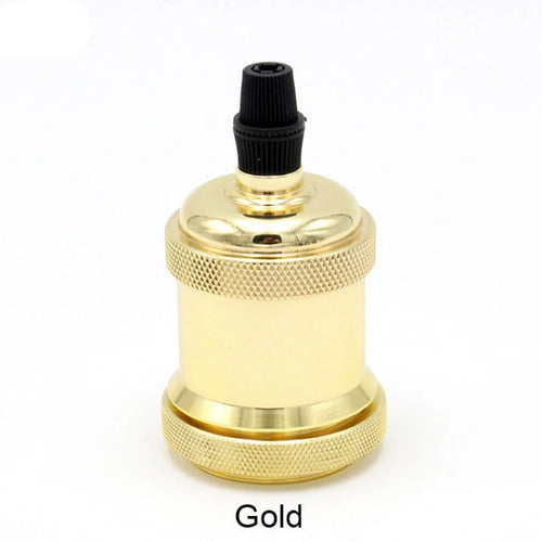 Vintage Lamp Socket Edison Screw Lamp Holder E27 Bulb Bases Light Bulb