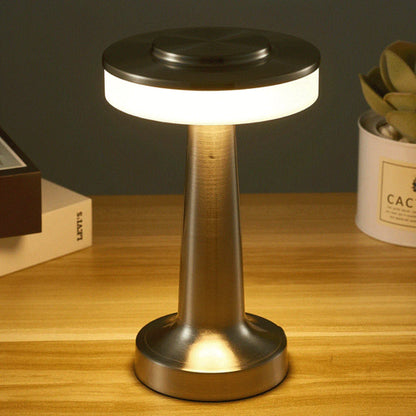 LED Table Lamp Touch Sensor Rechargeable Desktop Night Light Wireless