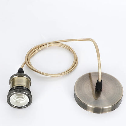 Vintage Lamp Socket Edison Screw Lamp Holder E27 Bulb Bases Light Bulb