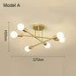 Nordic Minimalist Pendant Light Ceiling Lamp LED Chandelier Suitable