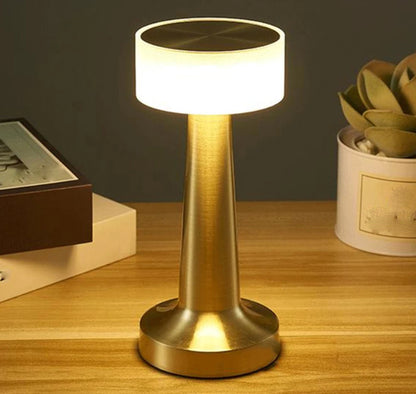 LED Table Lamp Touch Sensor Rechargeable Desktop Night Light Wireless