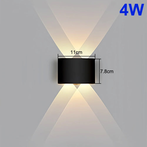 LED Wall Light Waterproof IP65 Outdoor Wall Lamp Garden Porch Light