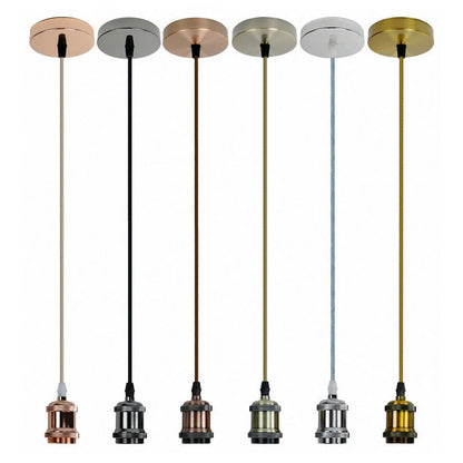 Vintage Lamp Socket Edison Screw Lamp Holder E27 Bulb Bases Light Bulb