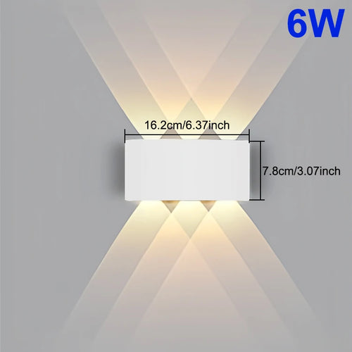LED Wall Light Waterproof IP65 Outdoor Wall Lamp Garden Porch Light