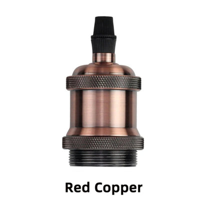 Vintage Lamp Socket Edison Screw Lamp Holder E27 Bulb Bases Light Bulb