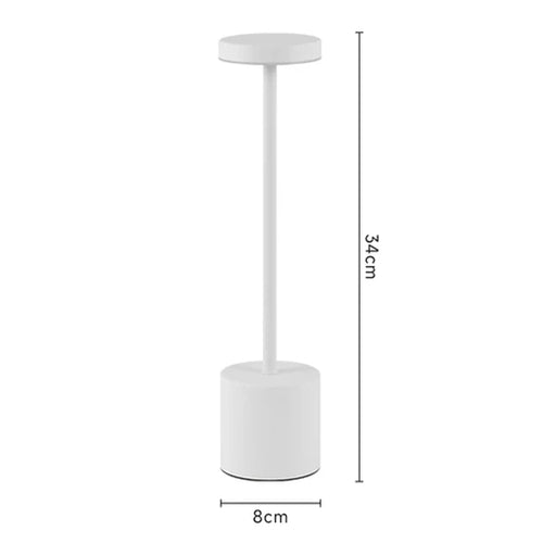 LED Table Lamp Touch Sensor Rechargeable Desktop Night Light Wireless