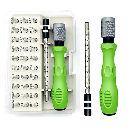 Mini 32-in-1 Precision Screwdriver Set Magnetic Phillips Bits