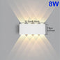 LED Wall Light Waterproof IP65 Outdoor Wall Lamp Garden Porch Light