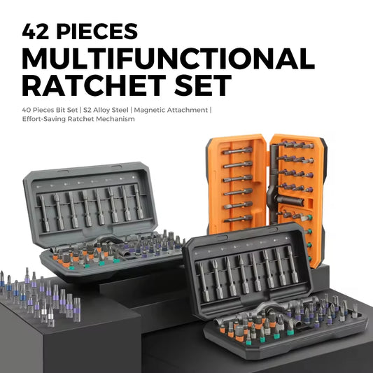 42 in 1 Wireless Cordless Magnetic Ratchet Screwdriver Set Portable