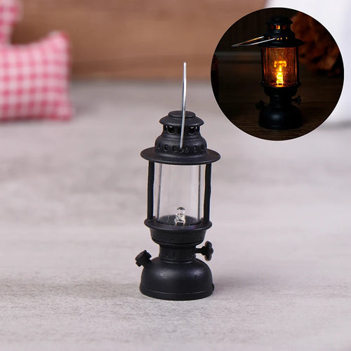 6cm Mini Led Retro Glowing Pony Lantern Simulation Cande Light Night