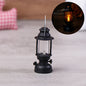 6cm Mini Led Retro Glowing Pony Lantern Simulation Cande Light Night
