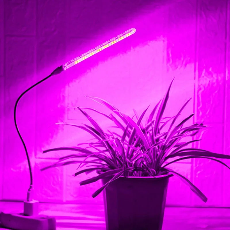 USB 5V LED Grow Light Full Spectrum Plant Lamp with Flexible Hose