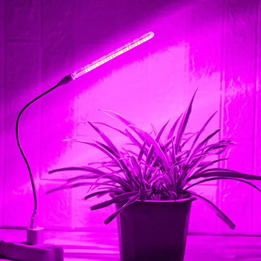USB 5V LED Grow Light Full Spectrum Plant Lamp with Flexible Hose