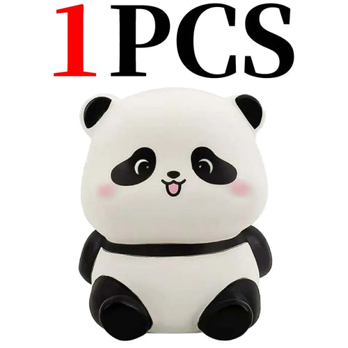 New Panda LED Night Light Living Room Cute Panda Plastic Lamp Bedside
